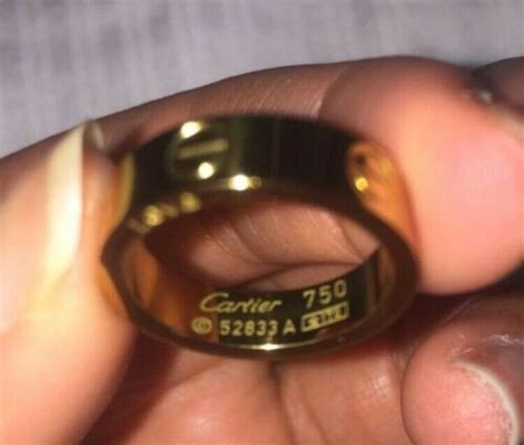 cartier ring fake|cartier ring 750 52833a.